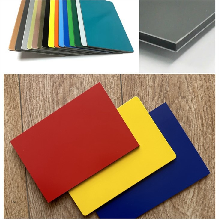 Přizpůsobená továrna na plastové fólie Dibond 3 mm ACP pro reklamní tabule