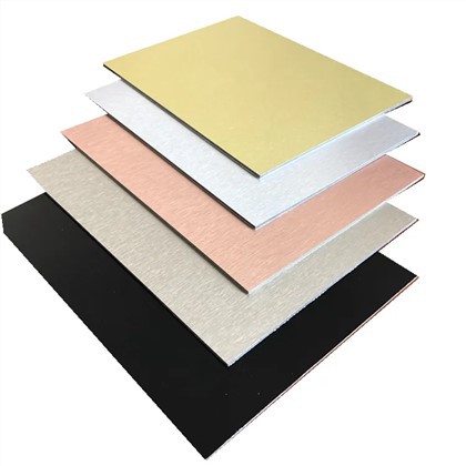 Ohnivzdorné tapety Hliník Stavební materiály Kompozitní panel z kartáčovaného hliníku