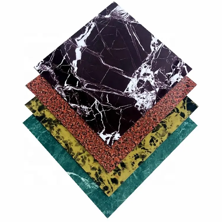 Unbroken Core Marble Design Aluminum Composite Panel