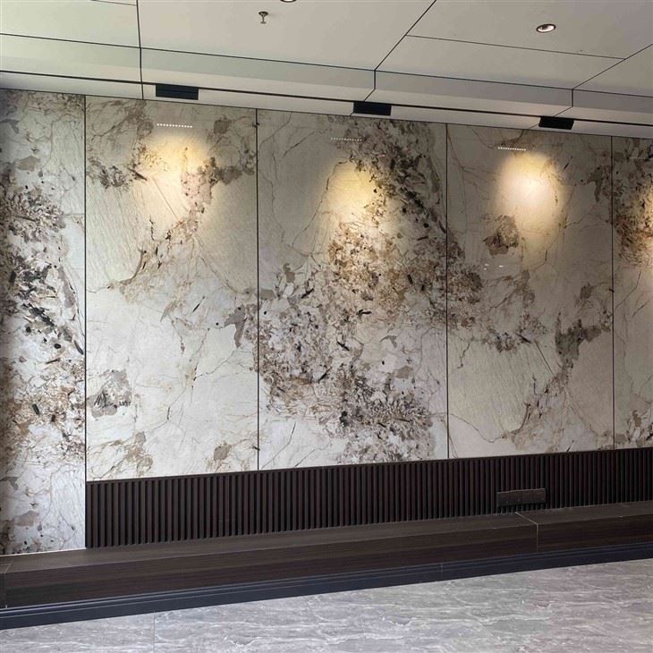 Bamboo Charcoal Wall Panel Wood Veneer Decoration